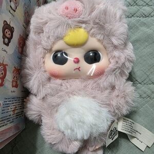 Baby Three De Lovely Fluffy Piglet